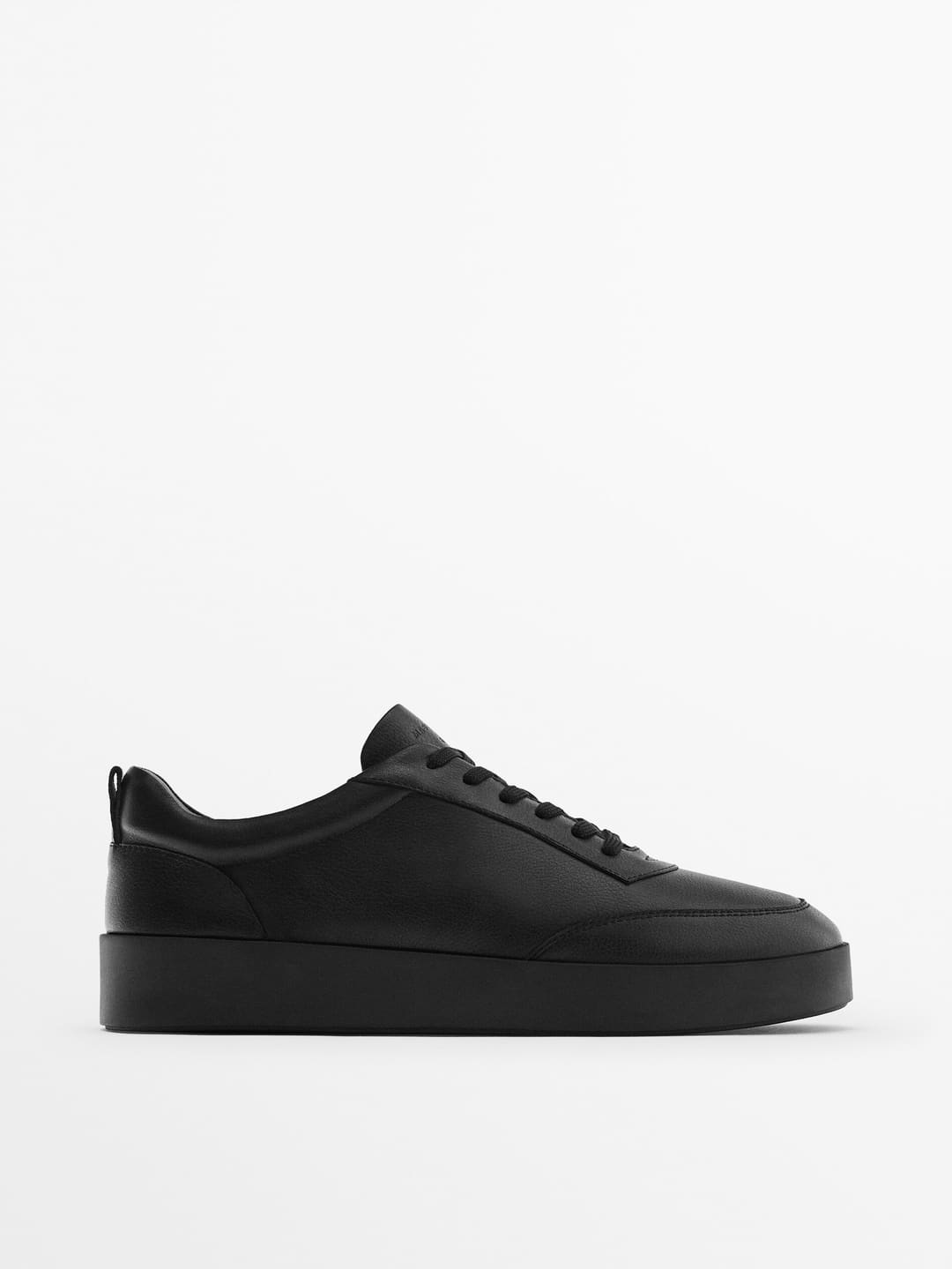 Sneakers en cuir massimo dutti