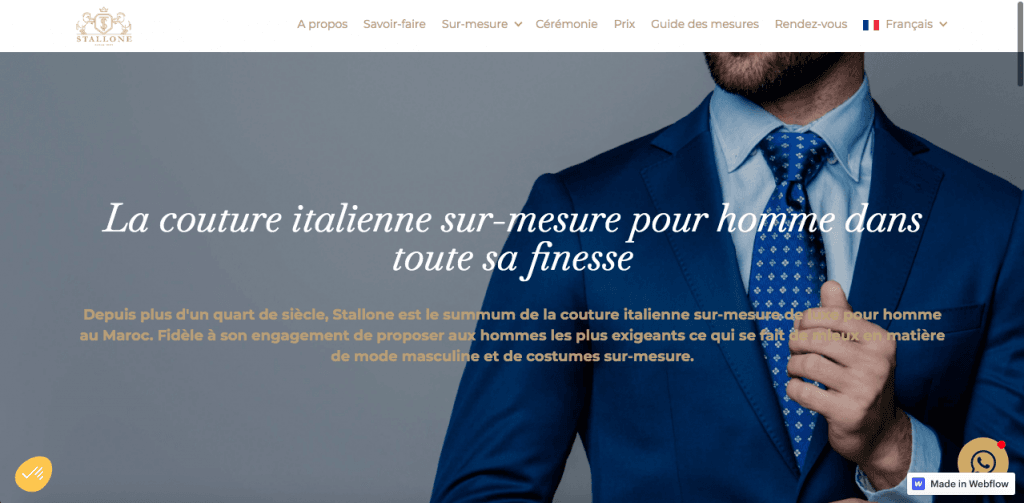 Site web Stallone