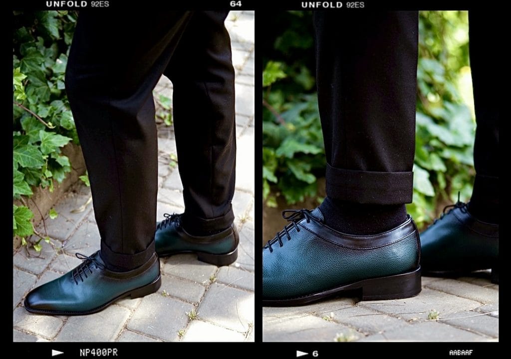 Oxfort en cuir